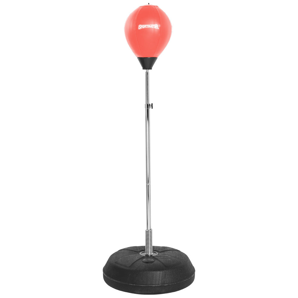 SPORTINATOR Bokszak Boksstandaard Trainer incl. boksbal & bokshandschoenen rood