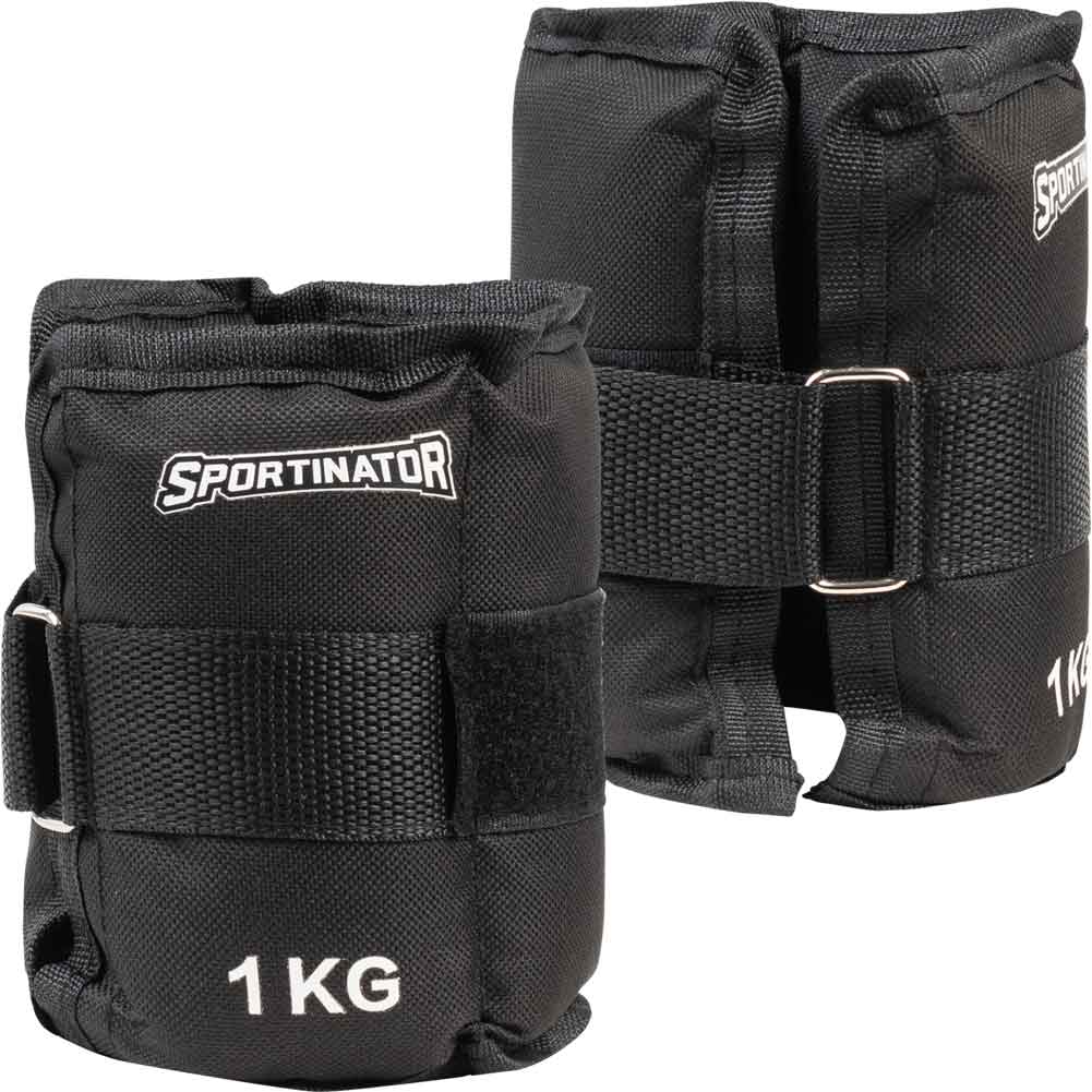 SPORTINATOR Arm- en been gewichtsmanchetten 1kg 2st