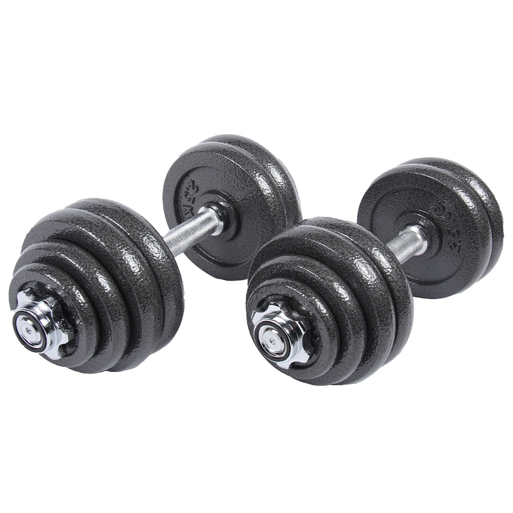 SPORTINATOR "Machine" Halterset 30 kg met koffer