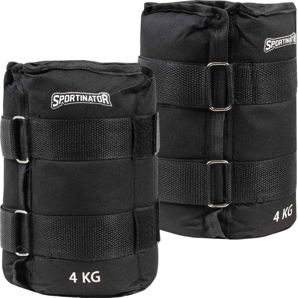 SPORTINATOR Arm- en been gewichtsmanchetten 4kg 2st