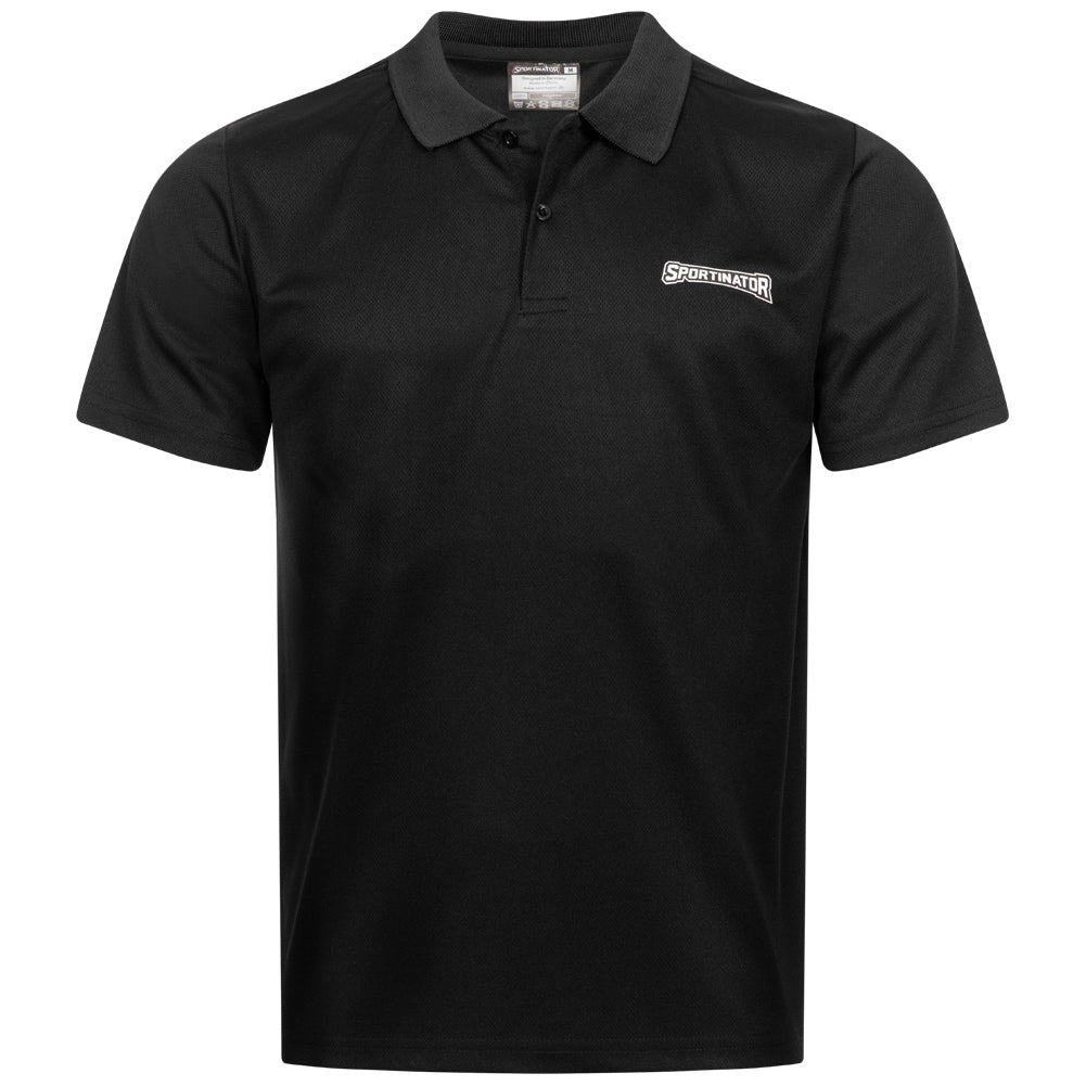 SPORTINATOR Essentials Heren Poloshirt training zwart