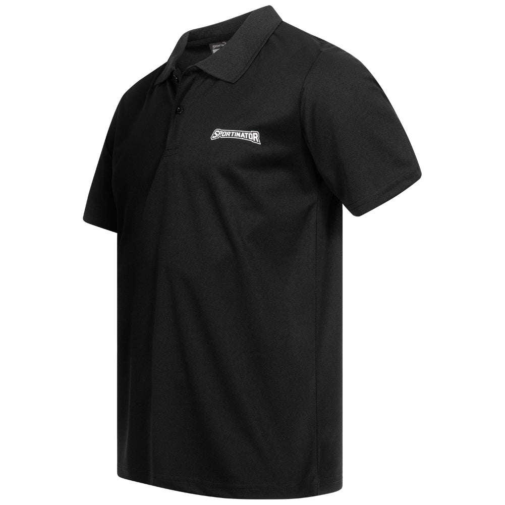 SPORTINATOR Essentials Heren Poloshirt training zwart