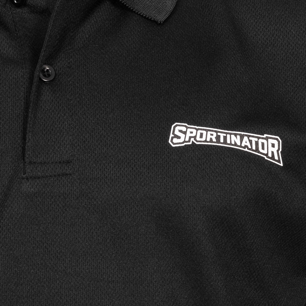 SPORTINATOR Essentials Heren Poloshirt training zwart