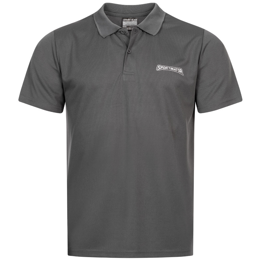 SPORTINATOR Essentials Heren Poloshirt training grijs