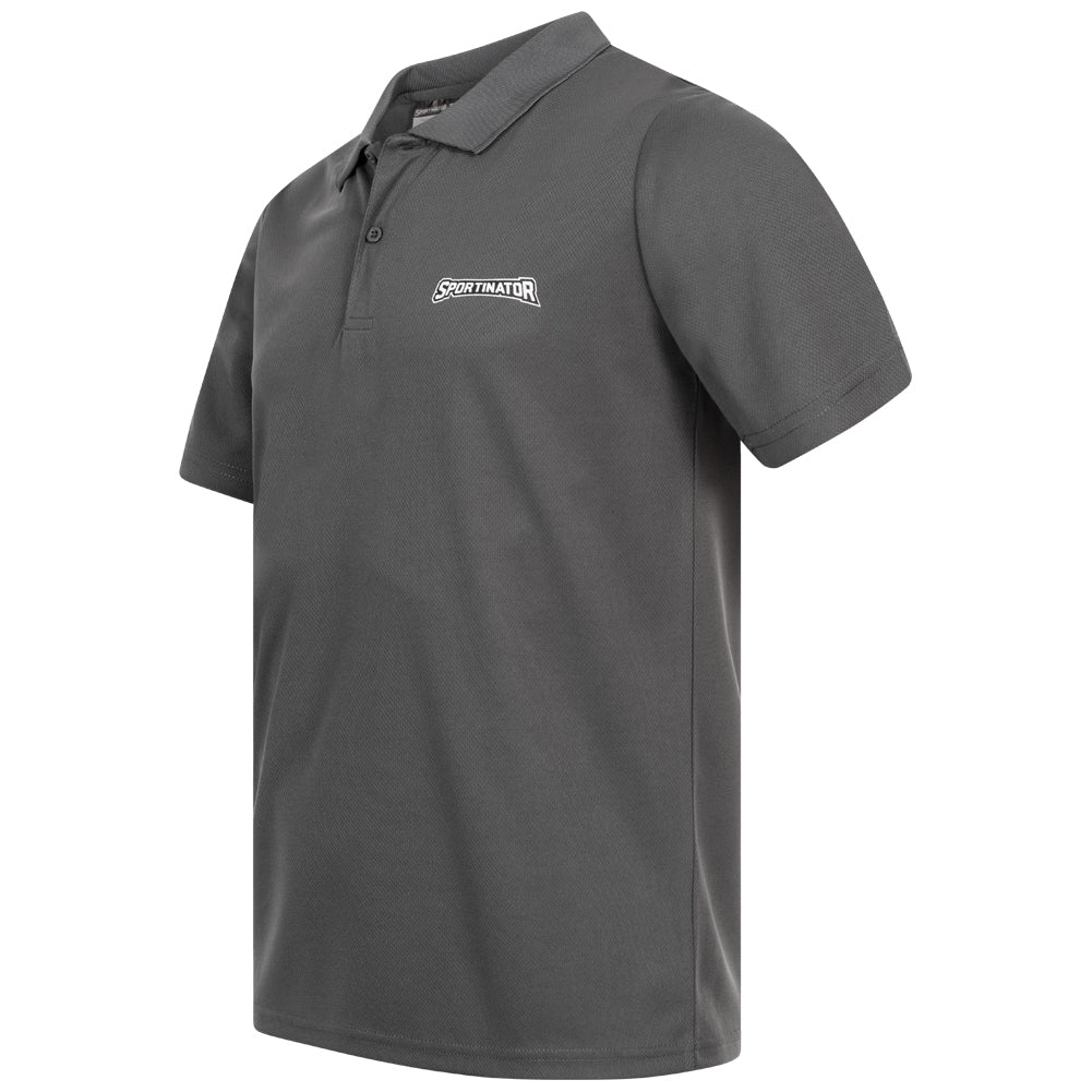 SPORTINATOR Essentials Heren Poloshirt training grijs
