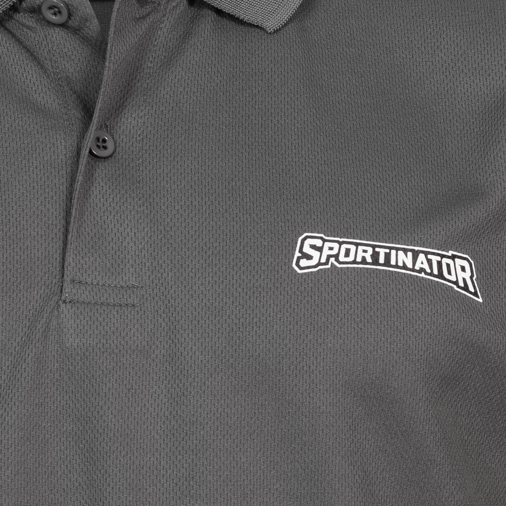 SPORTINATOR Essentials Heren Poloshirt training grijs