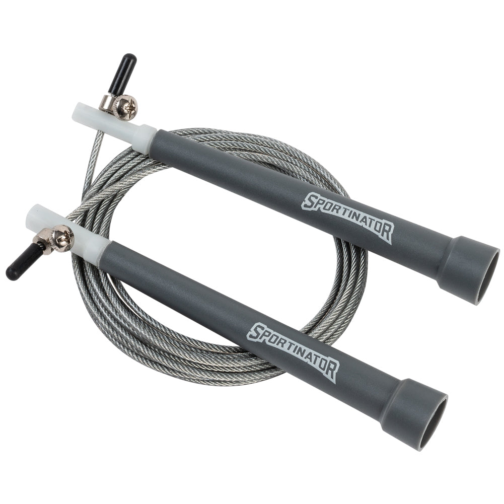 SPORTINATOR Speed Springtouw grijs