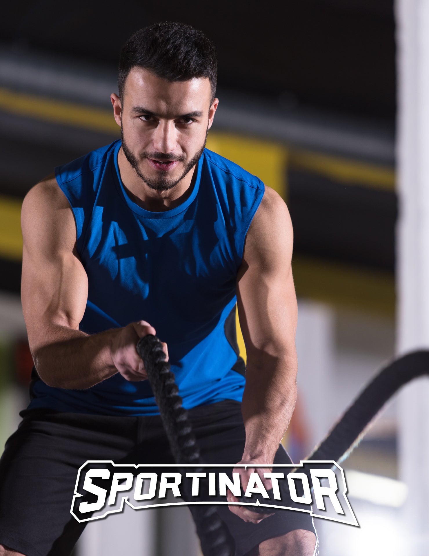 SPORTINATOR Fitness Battle Rope trainingskabel 9 m