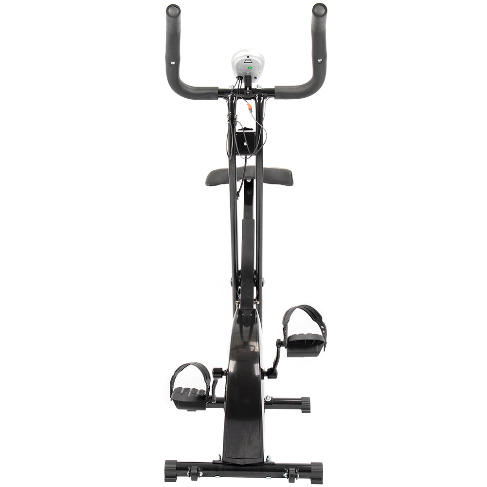 SPORTINATOR X-Bike opvouwbare hometrainer zwart
