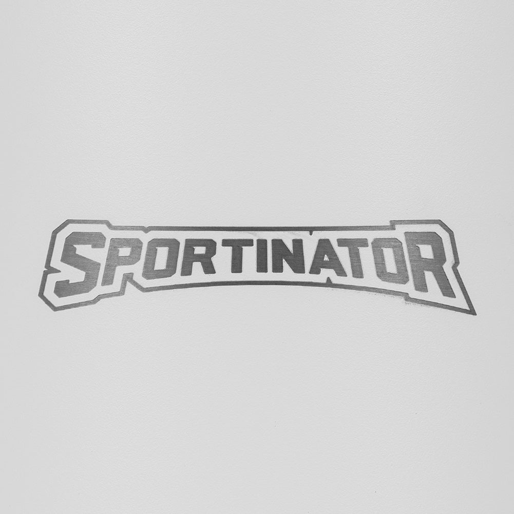 SPORTINATOR "Hydrated" Fitness roestvrijstalen drinkfles 2,2l wit