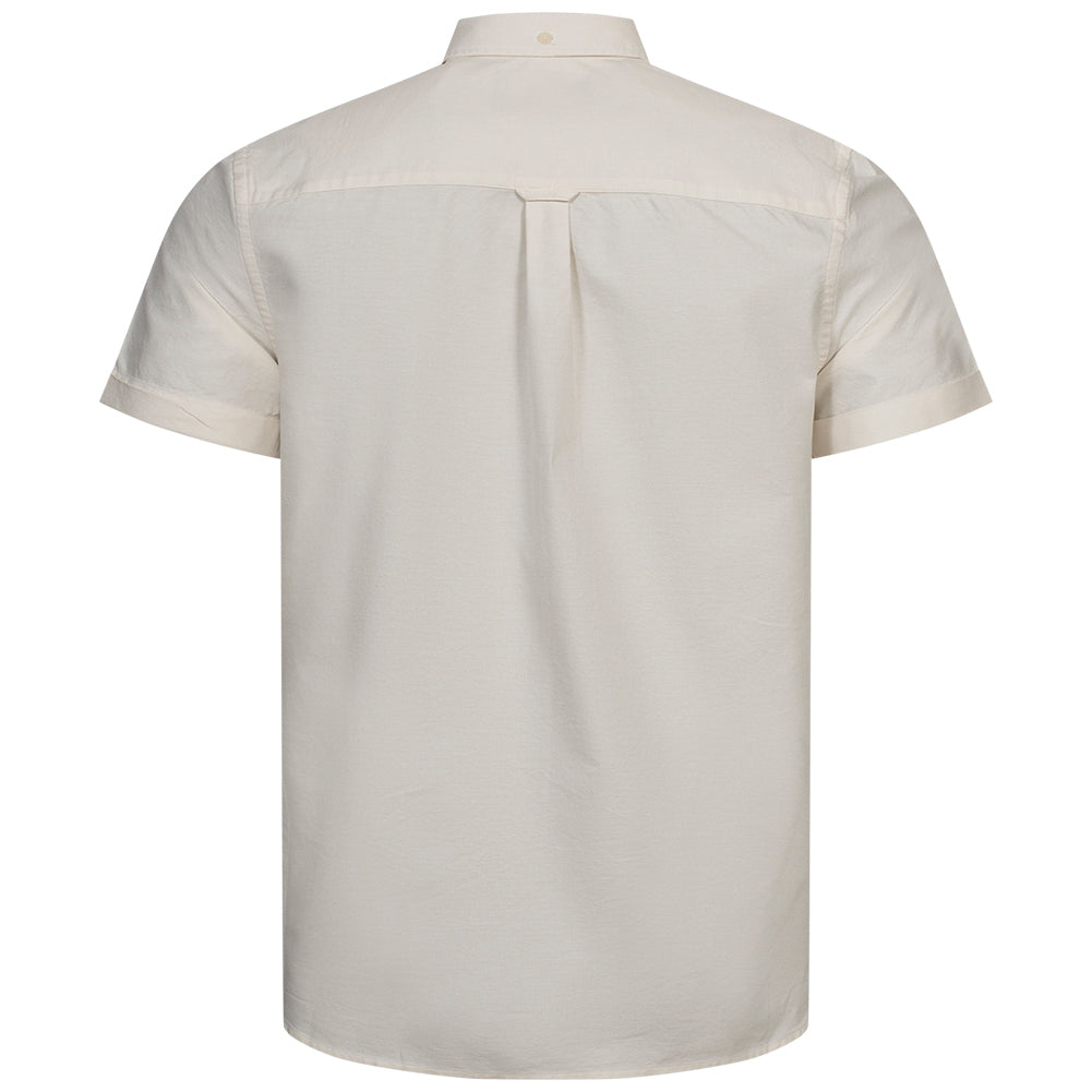 Lyle & Scott Oxford Heren Overhemd Korte Mouw SW1208V-Z139