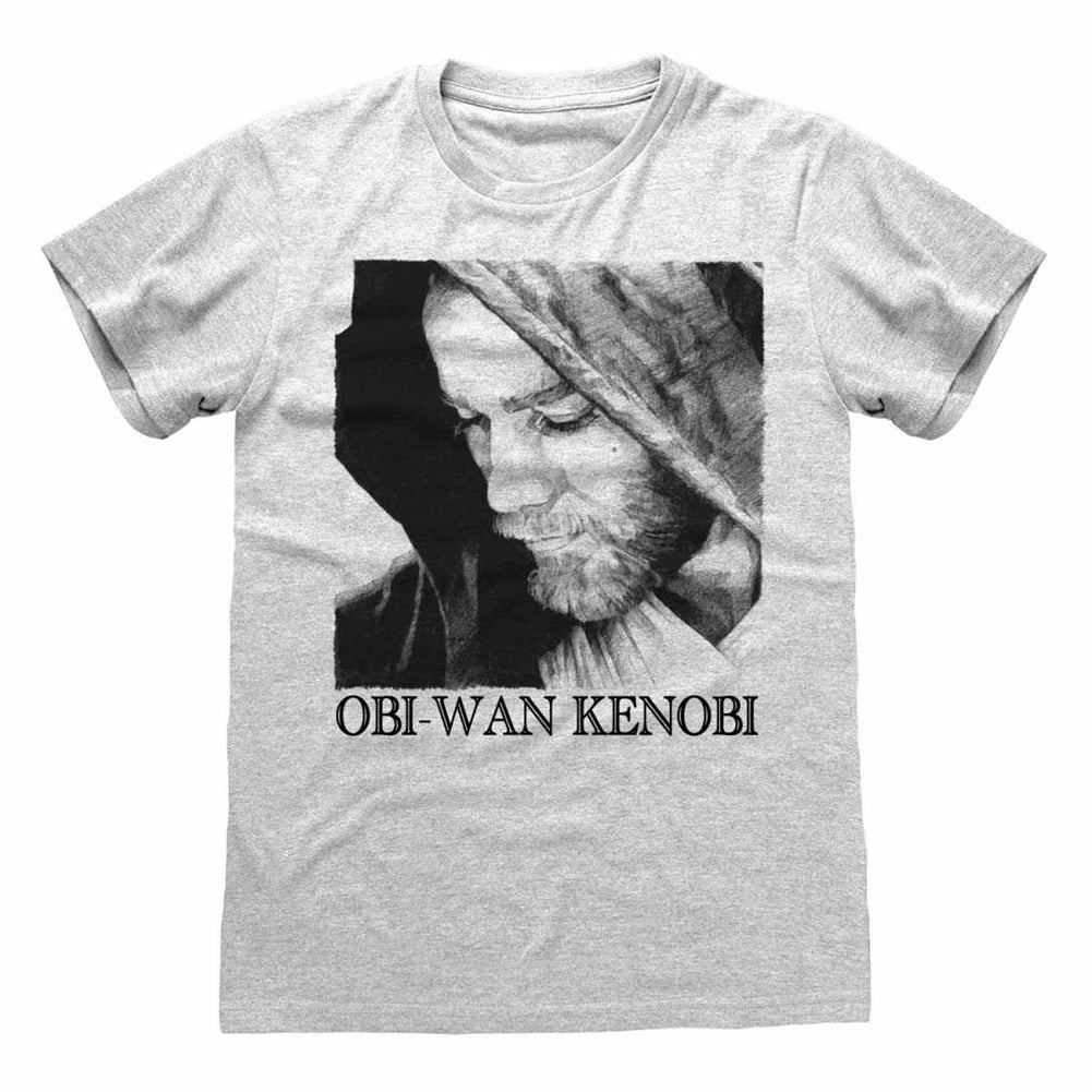 Star Wars Kenobi Profiel Heren T-Shirt SWC02969TSC