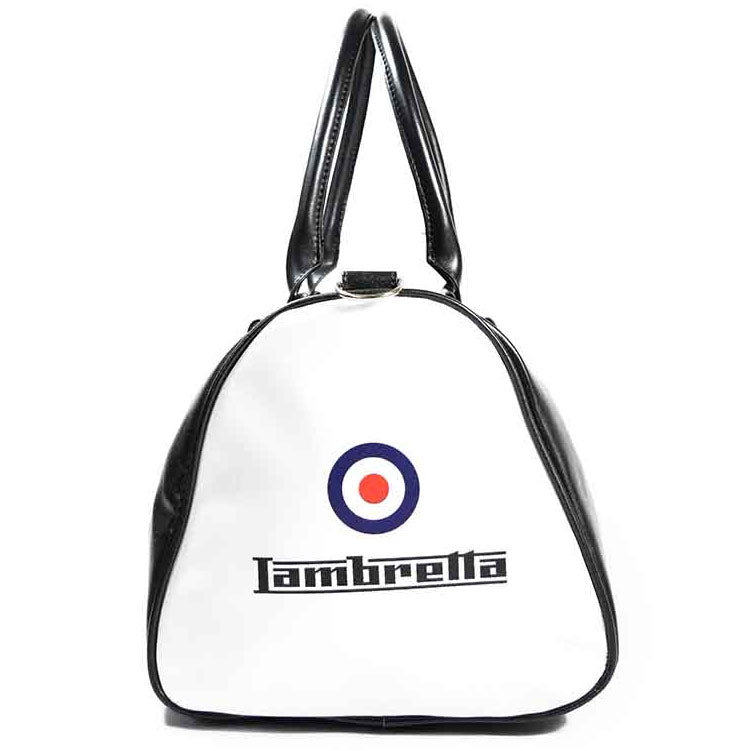 Lambretta Retro Sporttas 23 x 40 x 25 T20064S-BLK/WHT