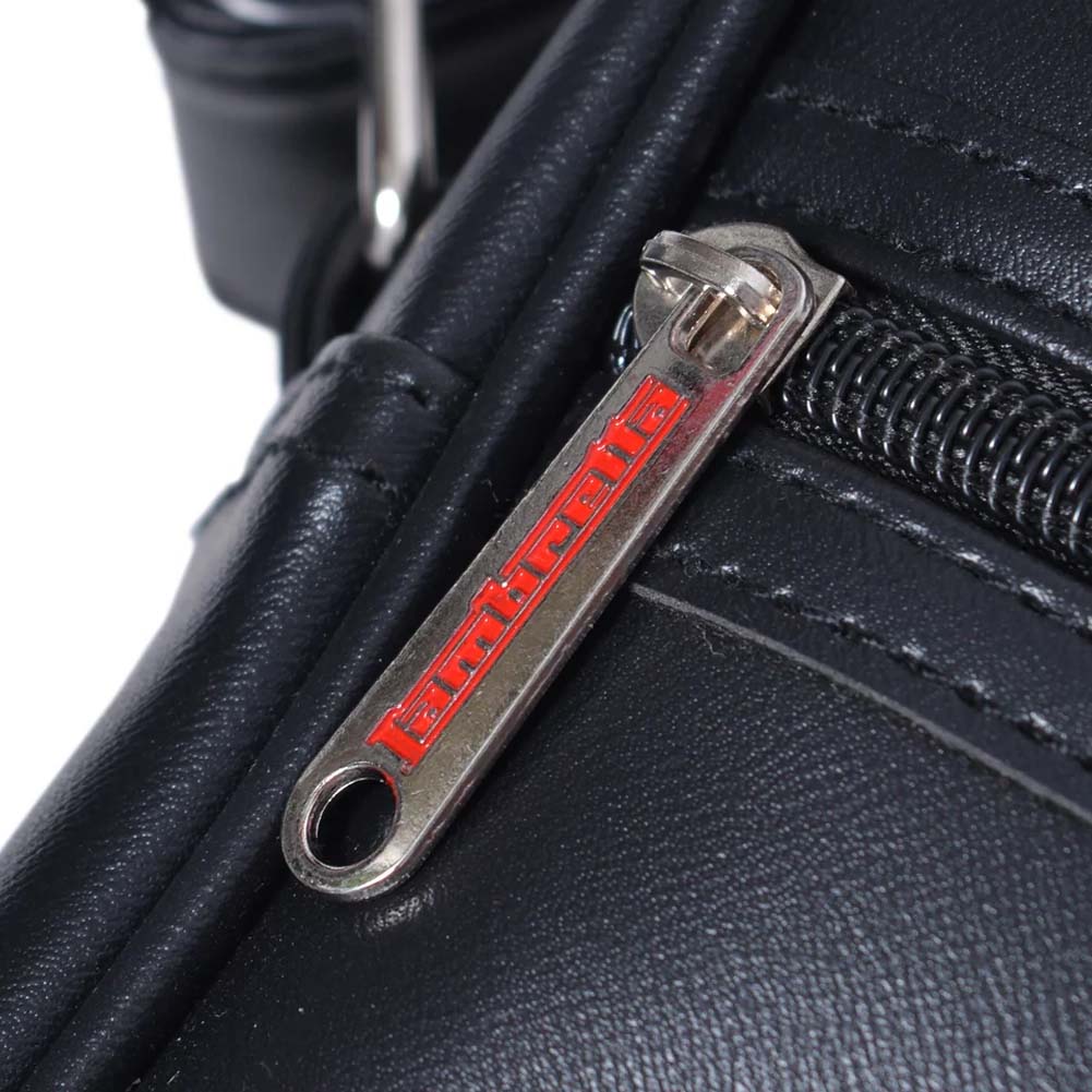 Lambretta Racing Stripe Flight Bag Schoudertas T20076-BLK
