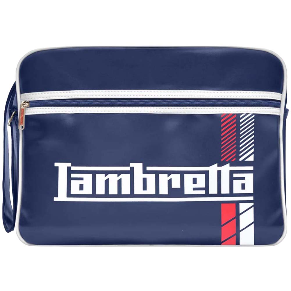 Lambretta Racing Stripe Flight Bag Schoudertas T20076-NVY