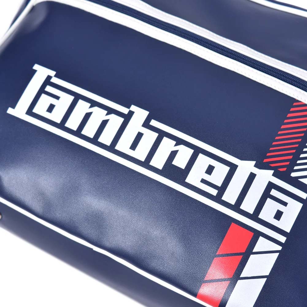 Lambretta Racing Stripe Flight Bag Schoudertas T20076-NVY