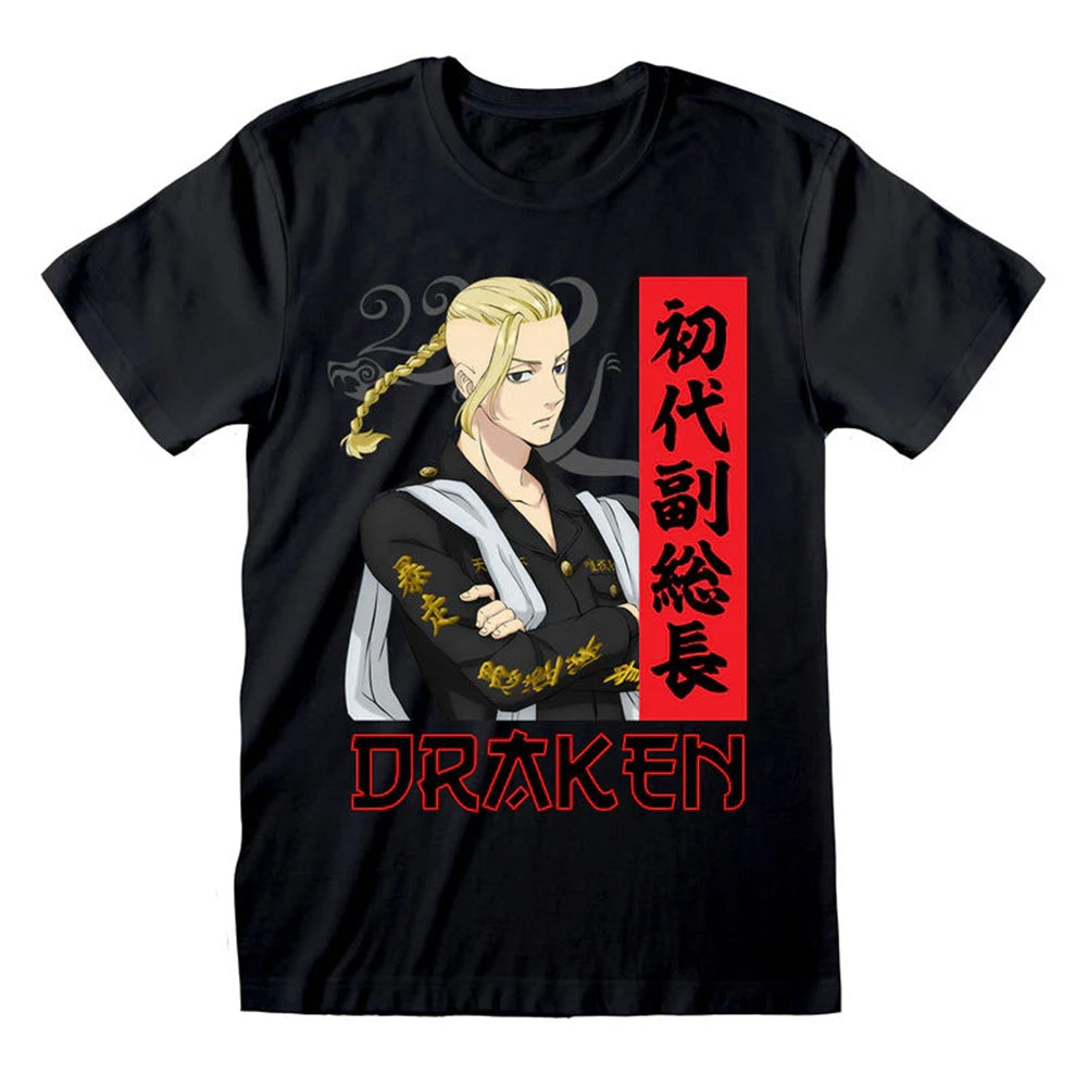 Tokyo Revengers Draken T-shirt voor heren TKY08333TSB