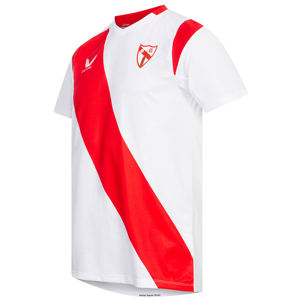 Sevilla Atlético CASTORE Thuisshirt Heren TM1137-WHITETRUERED