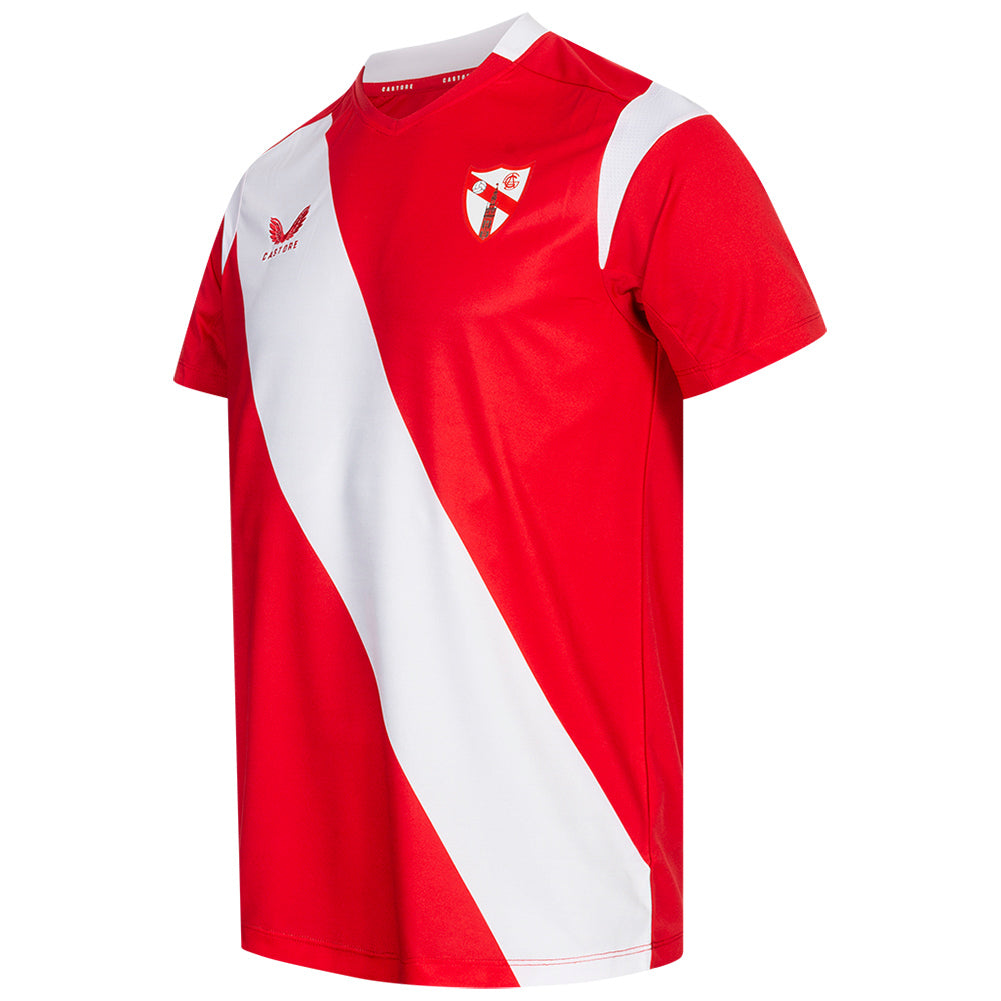 Sevilla Atlético CASTORE Heren Thuisshirt TM1138-TRUEREDWHITE
