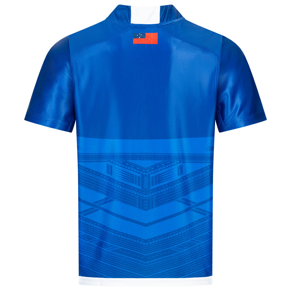 Samoa Rugby WK CASTORE Heren Thuisshirt TM3340-BLUE