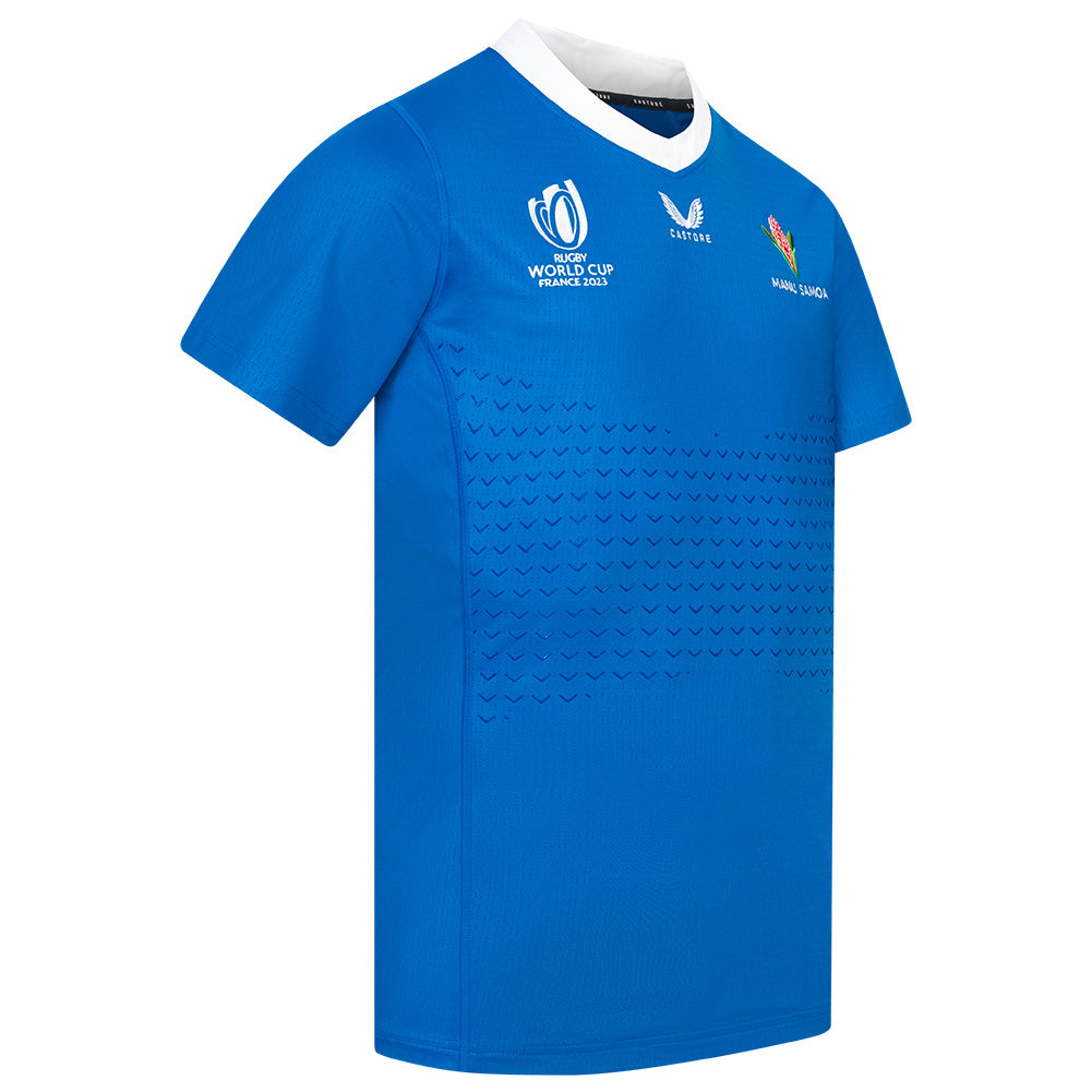 Samoa Rugby WK CASTORE Heren Trainingstrui TM5393-BLUE