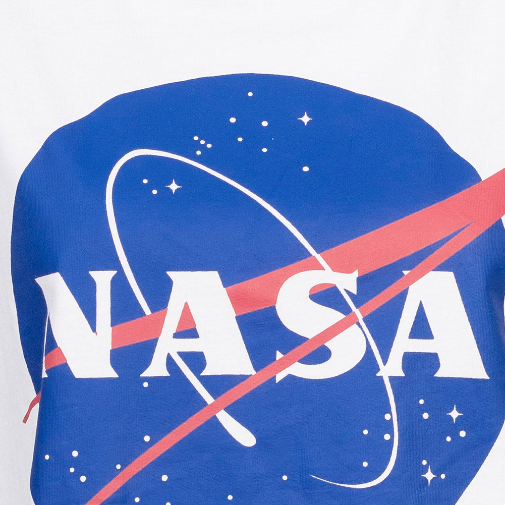 NASA Circle Logo Dames T-shirt TMLTS007WHT