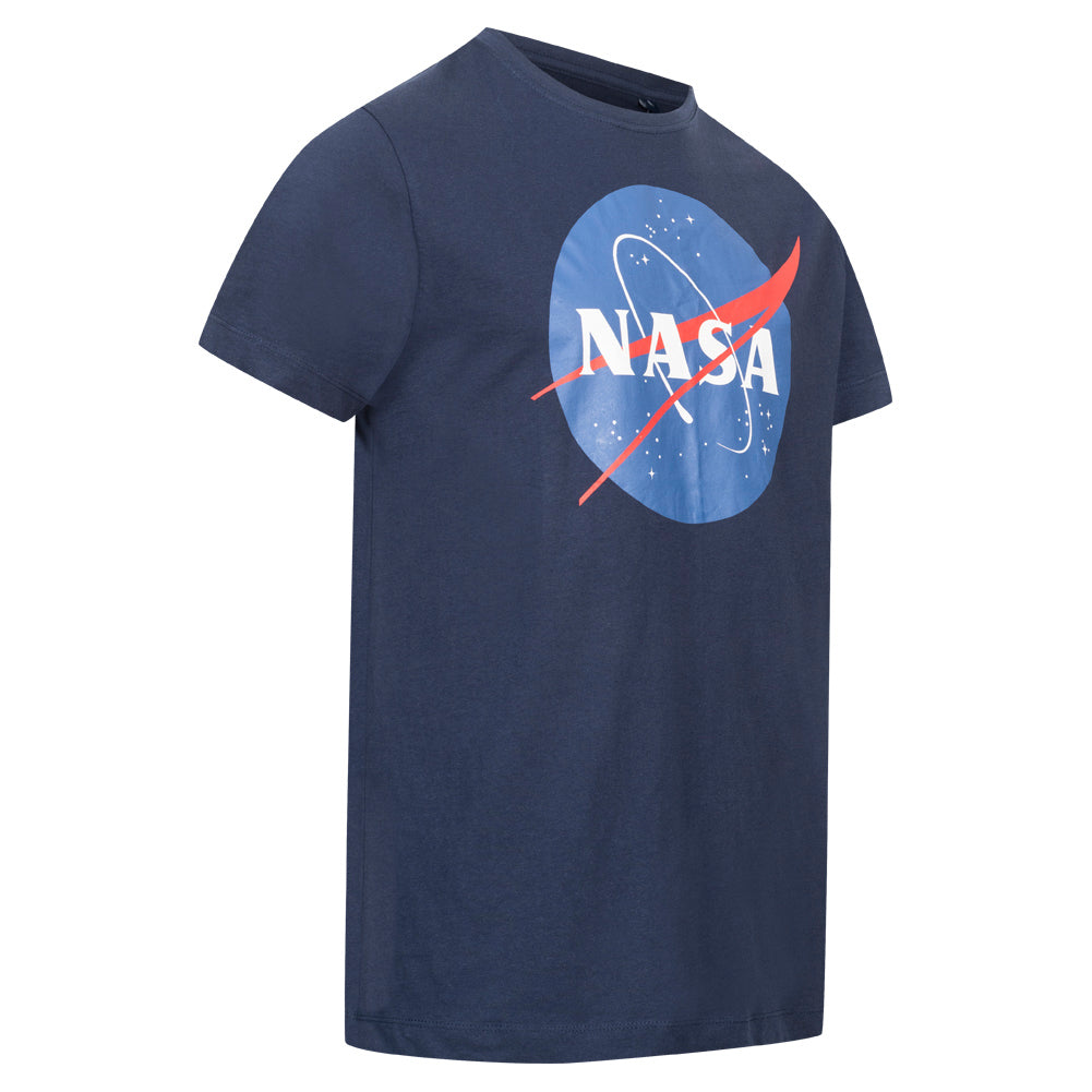 NASA Circle Logo T-shirt voor heren TMMTS007NVY