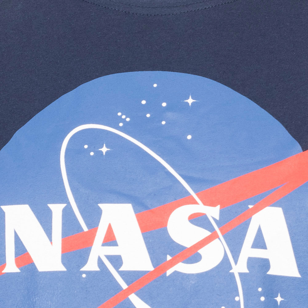 NASA Circle Logo T-shirt voor heren TMMTS007NVY