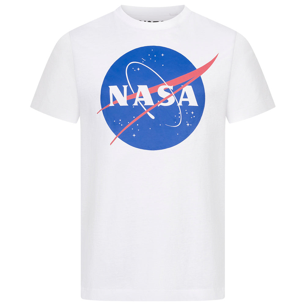 NASA Circle Logo Heren T-shirt TMMTS007WHT