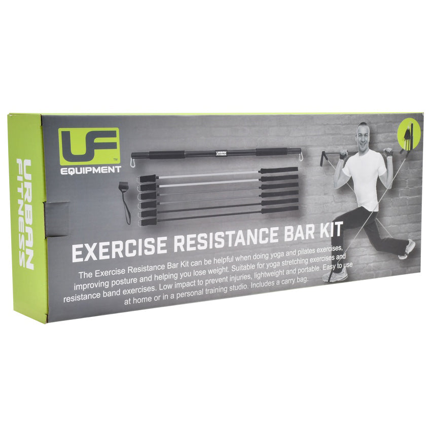Urban Fitness Resistance Bar Kit Weerstandstraining Set UFA218