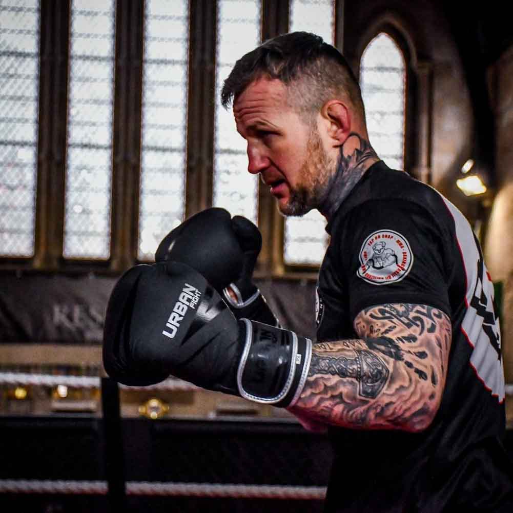 Urban Fight Sparring Leren bokshandschoenen UFC00408BV