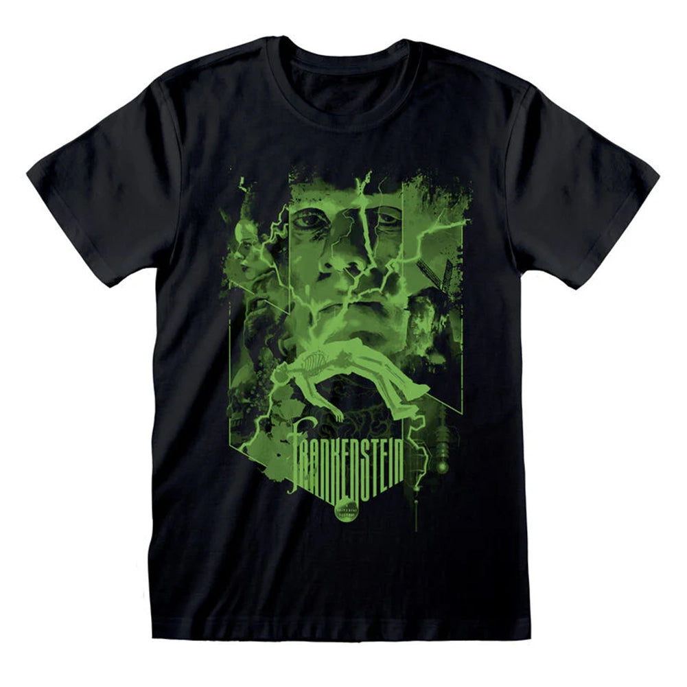Universal Monsters Frankenstein Groen T-shirt voor heren UNM04032TSB