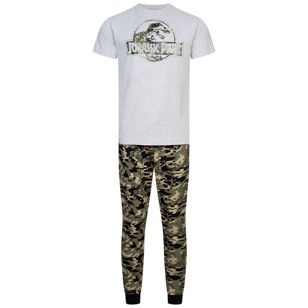 JURASSIC PARK Camo Heren Pyjama Set UNMLN035MUL