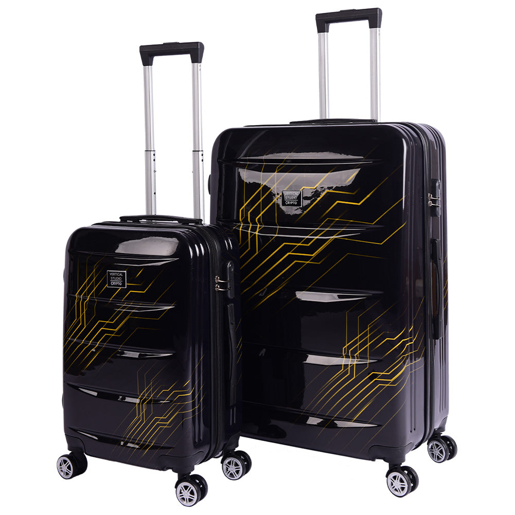 VERTICAL STUDIO x CRYPTO "Bull Run" 20" 28" koffer tweedelige set