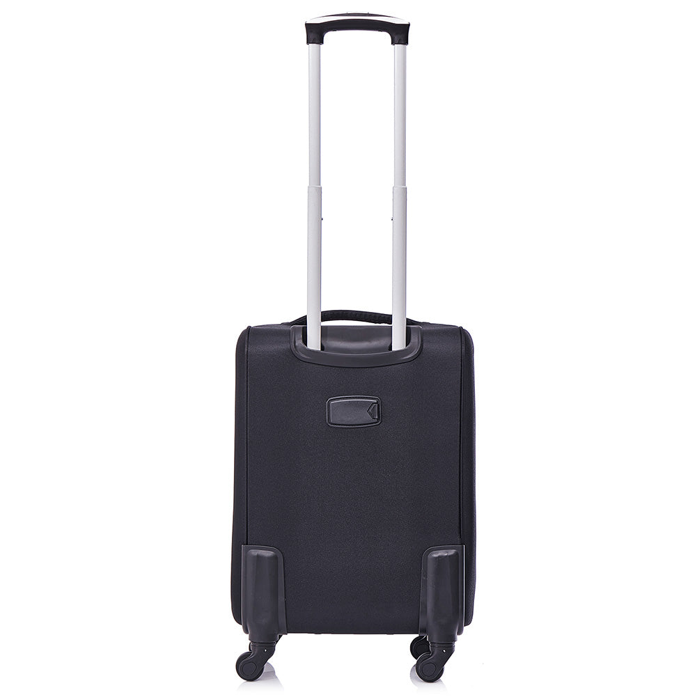 VERTICAL STUDIO "Tromso" 20" 24" 28" stoffen koffer 3-delige set zwart