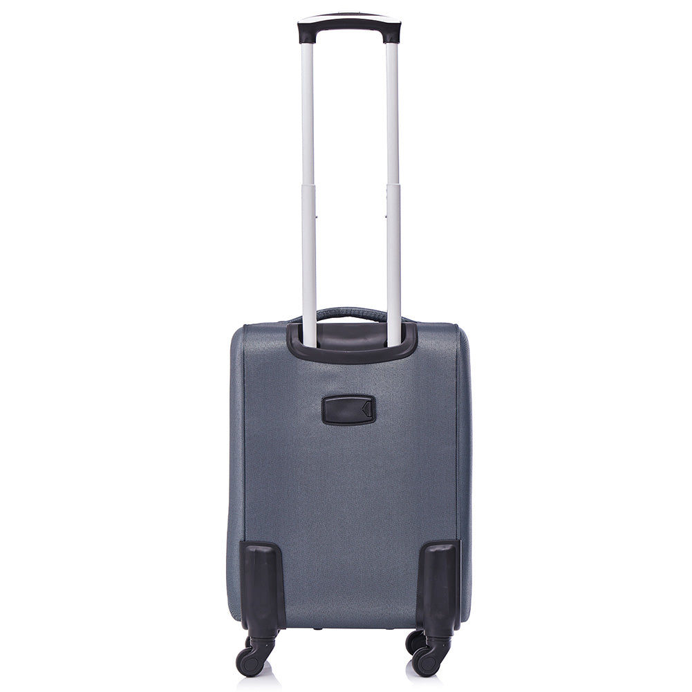 VERTICAL STUDIO "Tromso" 20" 24" 28" Stoffen Koffer 3-delige set grijs