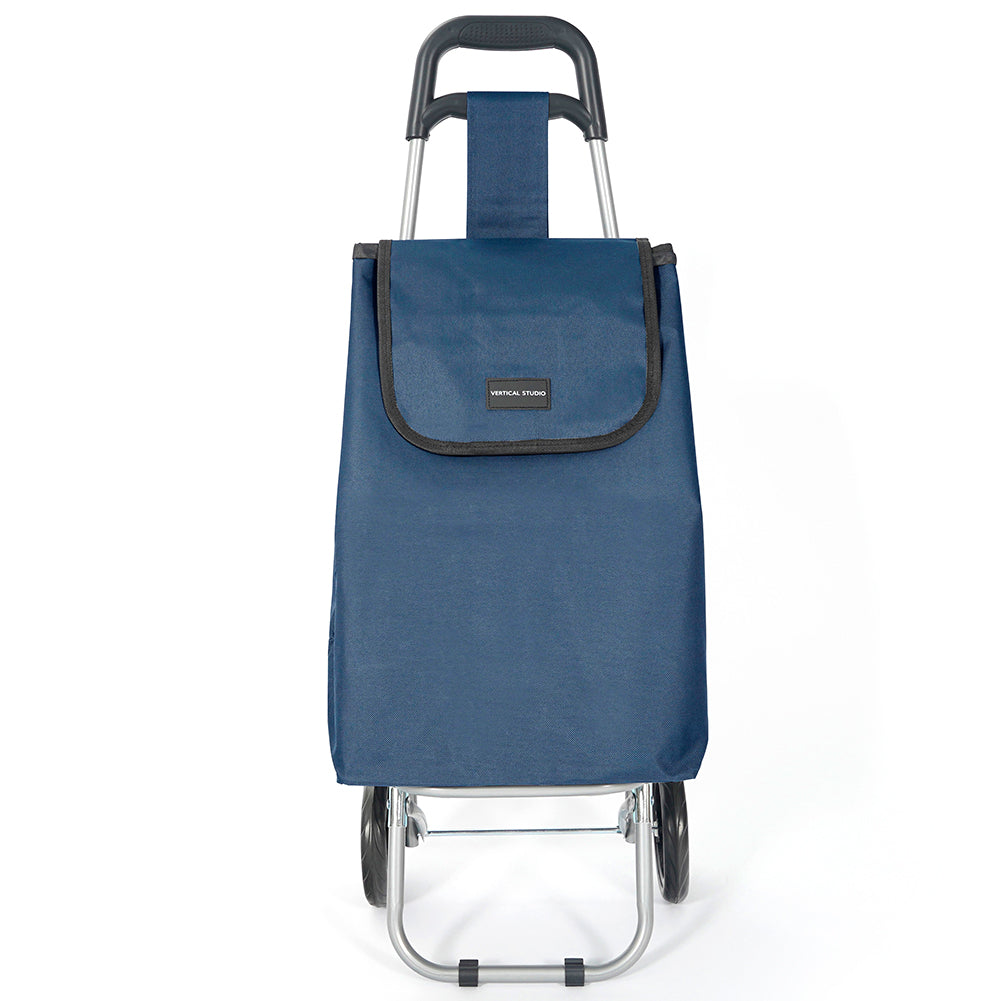 VERTICAL STUDIO opvouwbare boodschappentrolley 35 L navy