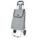 VERTICAL STUDIO opvouwbare boodschappentrolley 35 L grijs – Eén maat