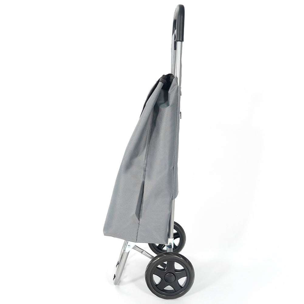 VERTICAL STUDIO opvouwbare boodschappentrolley 35 L grijs