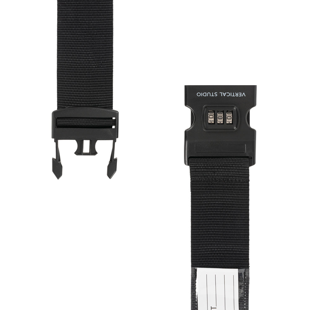 VERTICAL STUDIO Bagageriem 200cm zwart