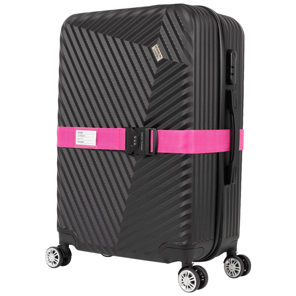 VERTICAL STUDIO bagageriem kofferriem 200 cm roze