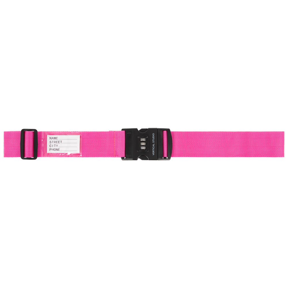 VERTICAL STUDIO bagageriem kofferriem 200 cm roze