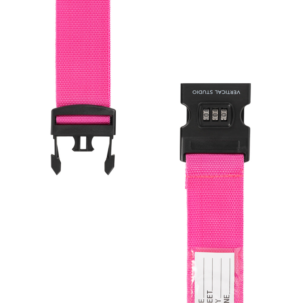 VERTICAL STUDIO bagageriem kofferriem 200 cm roze
