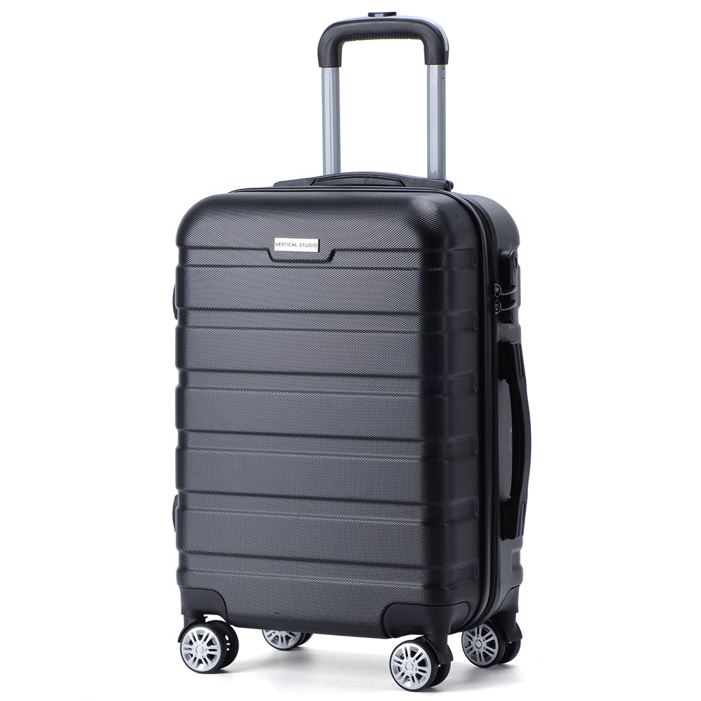 VERTICAL STUDIO "Trelleborg" 20" 24" 28" Koffer 3-delige set zwart