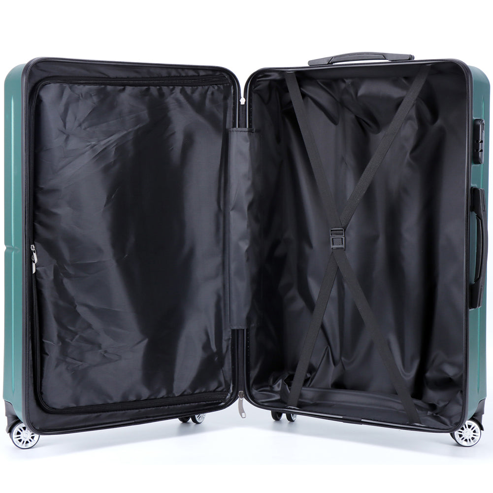 VERTICAL STUDIO "Silkström" 24" Koffer groen incl. GRATIS kofferriem