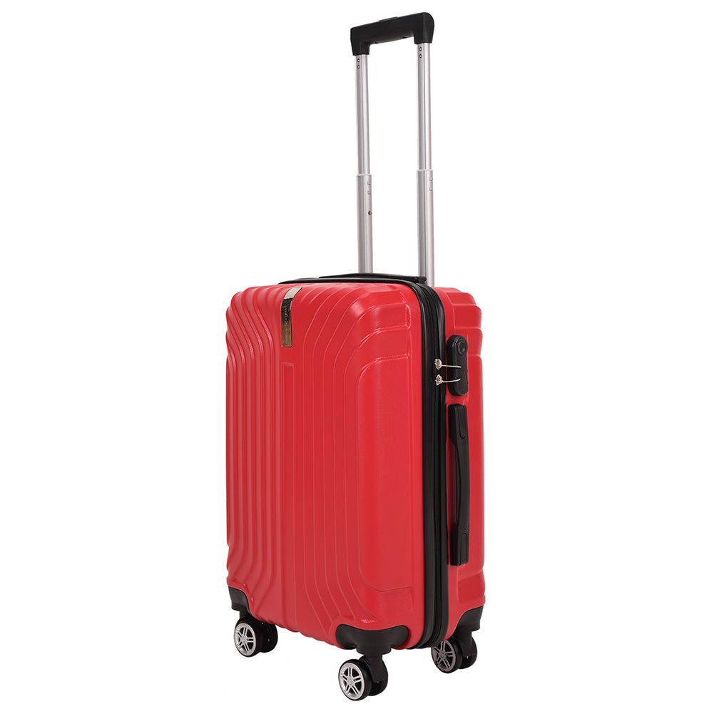 VERTICAL STUDIO "Kittilä" Koffer 3-delige set 20" 24" 28" rood