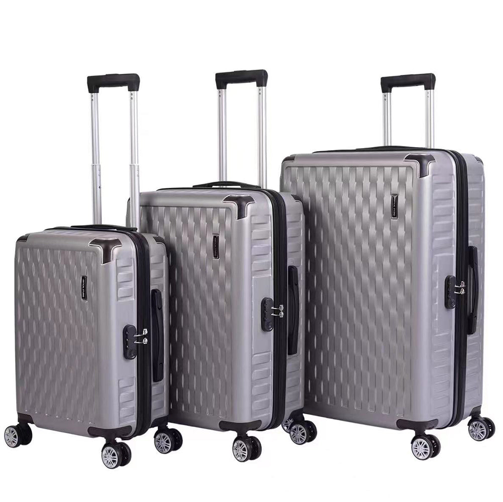 VERTICAL STUDIO "Odense" koffer 3-delige set 20" 24" 28" grijs