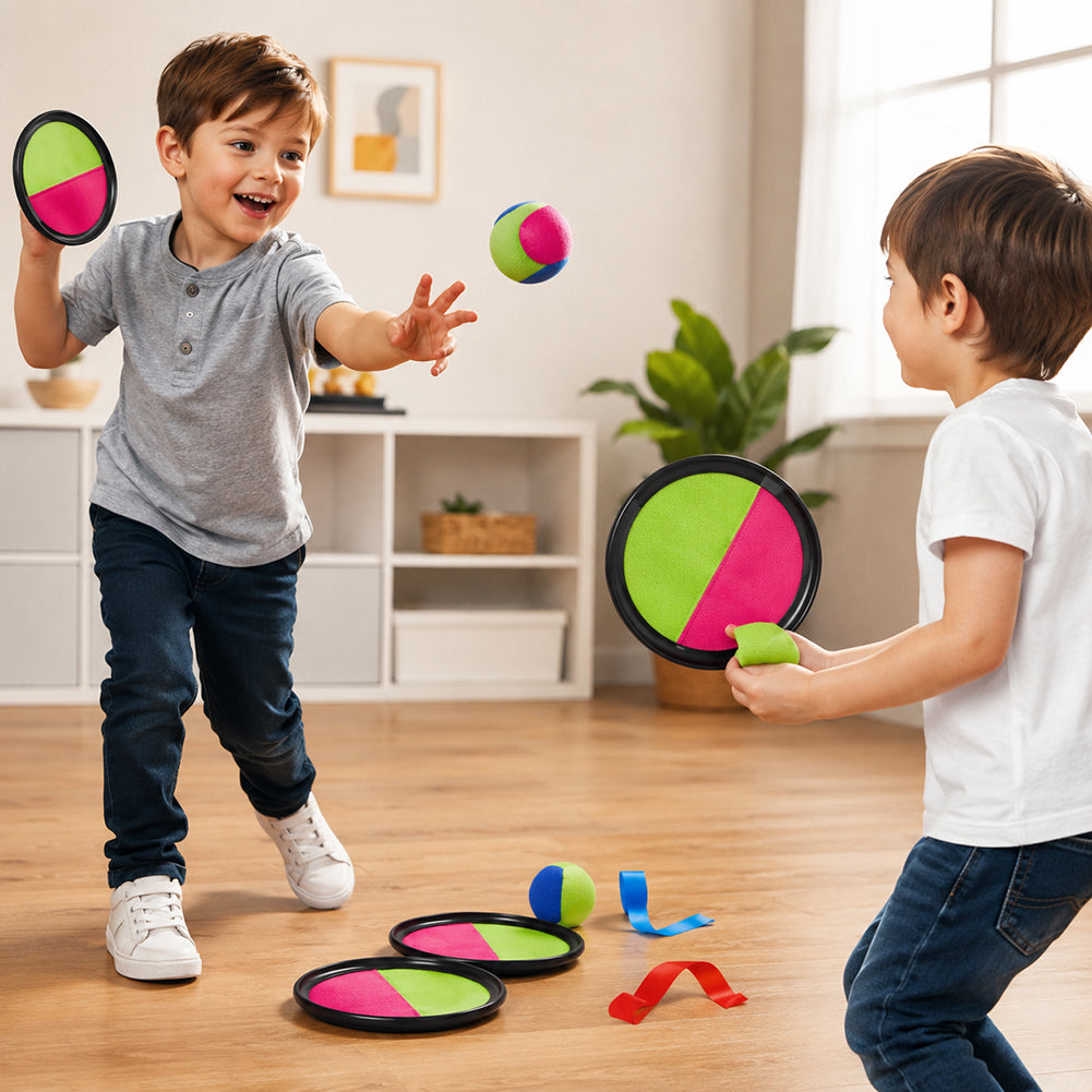 ALOHA 2-in-1 Sticky Ball Game 16-delig Kinder plakbalspel YG37H