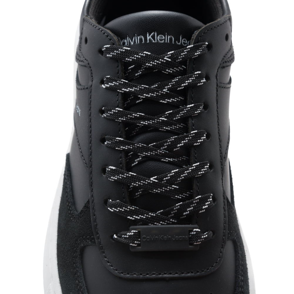 Calvin Klein Jeans Chunky Cupsole 1 Dames Leren sneakers YW0YW00510BDS