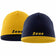 Zeus Double face beanie Wintermuts geel Navy – Eén maat voor iedereen